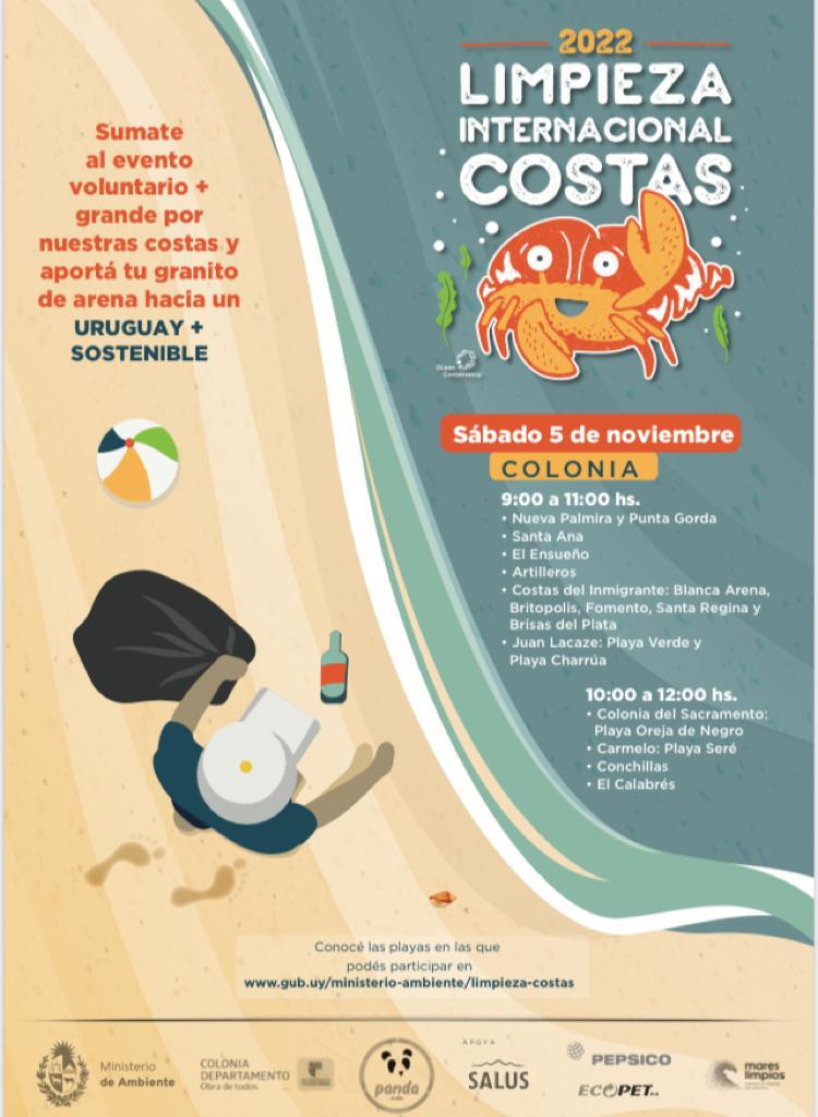 Afiche 2022 Jornada Internacional de Limpieza de Playas